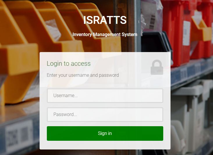 Isratts Inventory Software